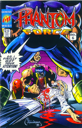 Cap'n's Comics: Phantom Force by Jack Kirby